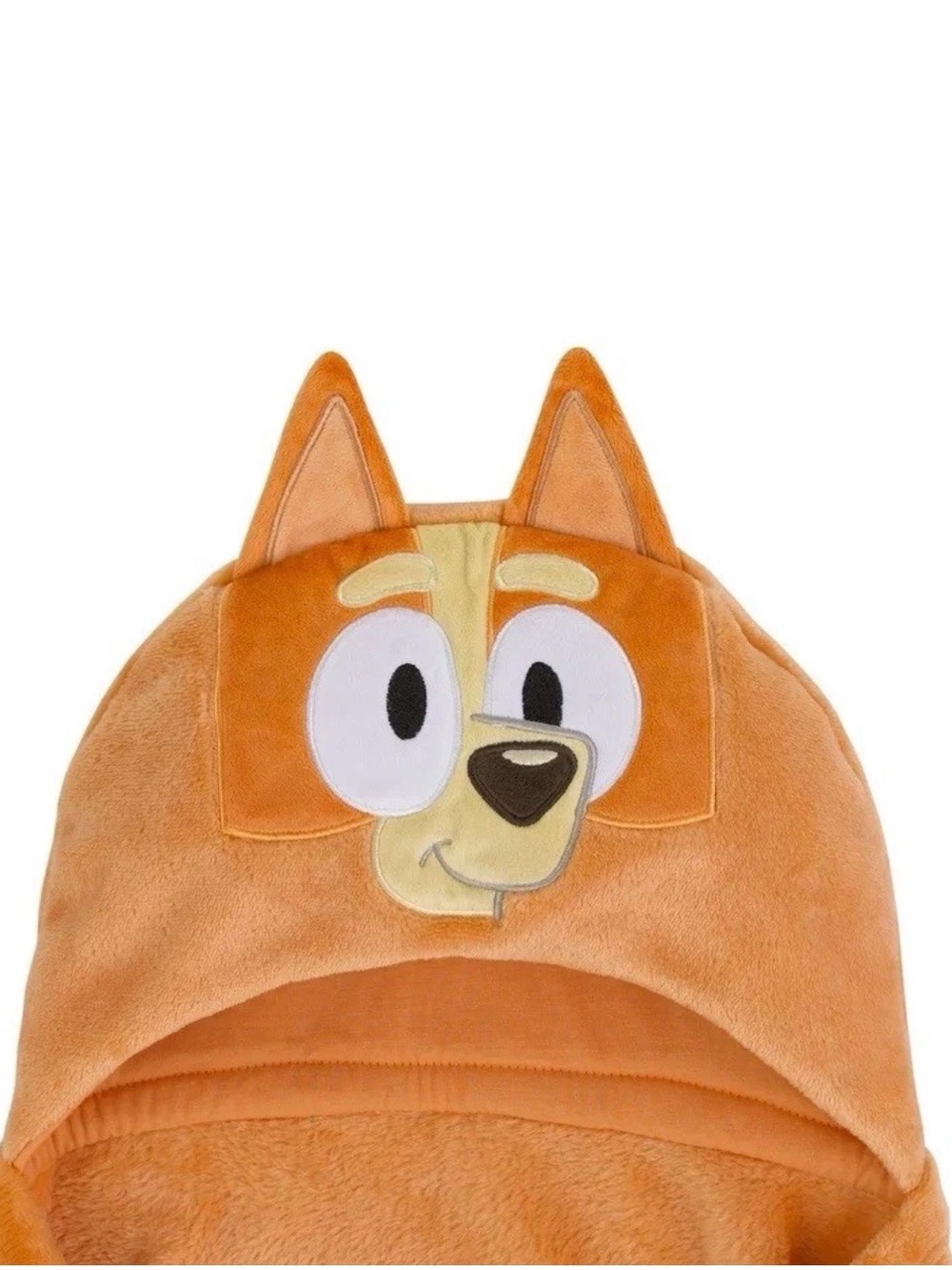 NoJo Bluey Bingo Toddler Hooded Blanket Plush Wearable Wrap 30x50 Hand Pockets - Picture 3 of 7